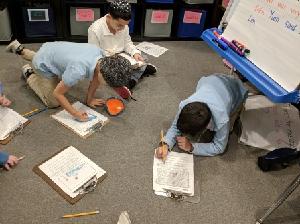 Working with their HEARTS and minds!